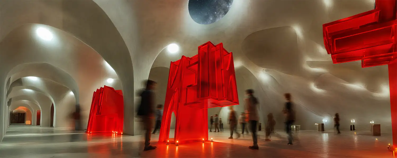 KI-generierter Innenraum