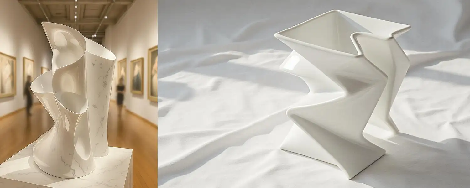 KI Visualisierung der Vasen