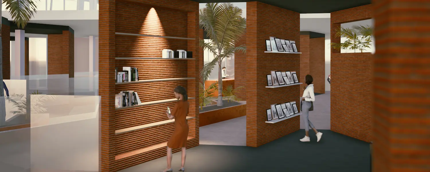 Ladendetail am Abend