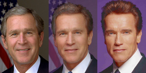 Bush-Arnie-morph