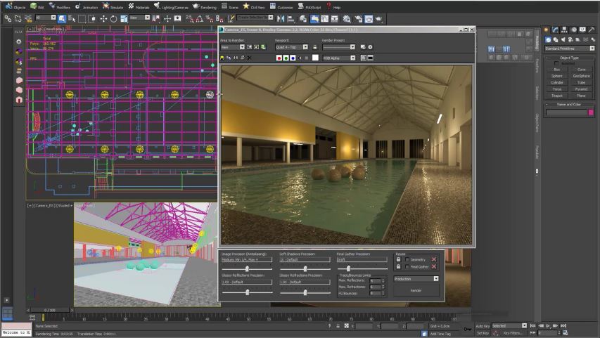 Designstrategies - A to Z: overview visualisation in 3ds max with ...
