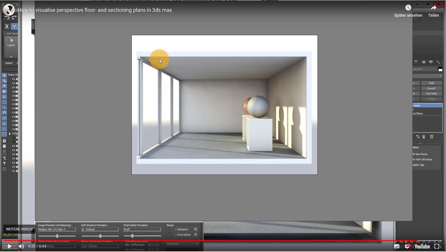 Designstrategies - How to visualise perspective floor- and sectioning ...