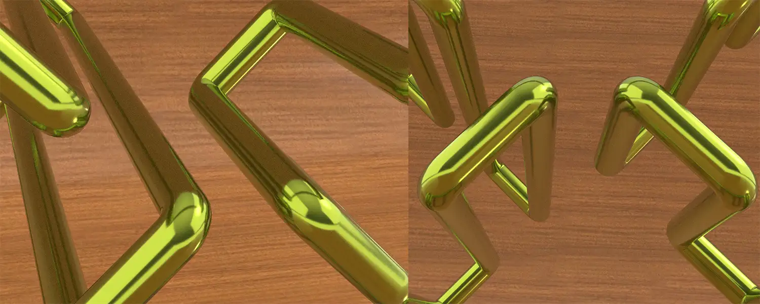 Visualisierung Buchstabe L