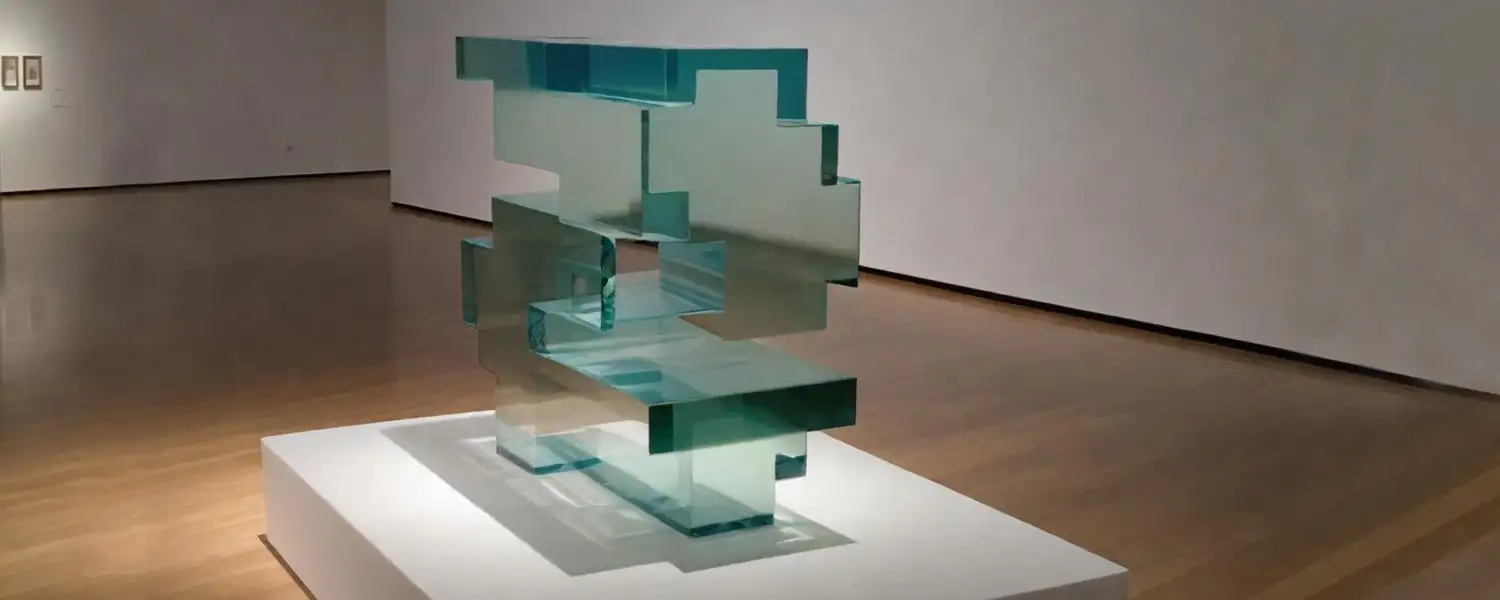 Bildcollage einer Skulptur